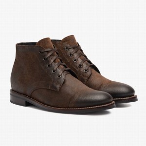 Thursday Boots Cadet Chukka Laarzen Heren Mocha | UUX7623LT