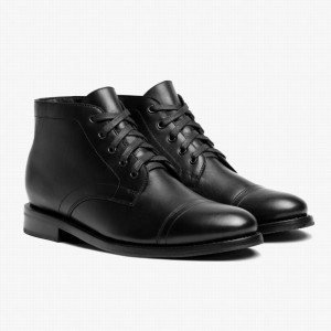 Thursday Boots Cadet Veterlaarzen Heren Zwart | XQV193OO