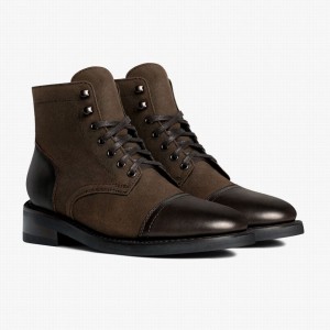 Thursday Boots Captain Veterlaarzen Heren Koffie | VHG3365YX