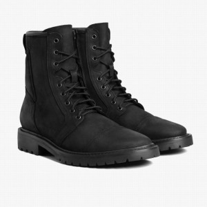 Thursday Boots Casa Moto Veterlaarzen Heren Zwart | APY291HB