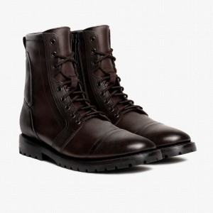 Thursday Boots Casa Moto Veterlaarzen Heren Old English | JZB8258NU