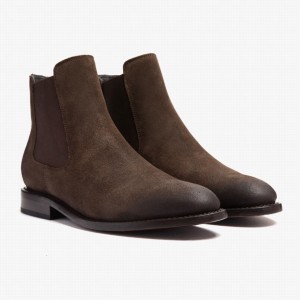 Thursday Boots Cavalier Chelsea Laarzen Heren Donkerbruin | VHJ3022LJ