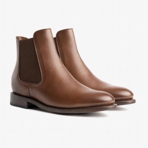 Thursday Boots Cavalier Chelsea Laarzen Heren Donkerbruin | EPL2052EH