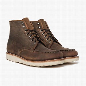 Thursday Boots Diplomat Veterlaarzen Heren Bruin | UTH2838QK