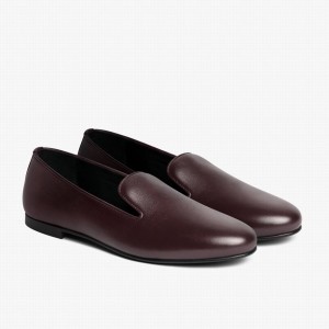 Thursday Boots Eden Loafers Dames Bordeaux | GVM33100DG