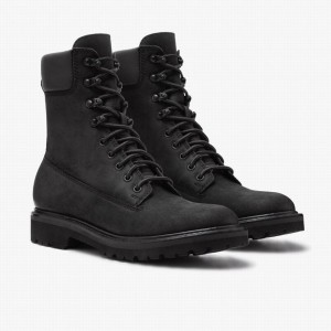 Thursday Boots Explorer Veterlaarzen Heren Zwart | GRR6236EW