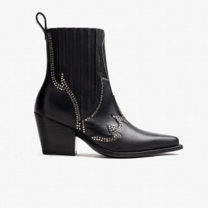 Thursday Boots Icon Chelsea Laarzen Dames Zwart | VRO1143UA