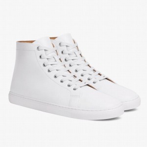 Thursday Boots Premier Hoge Sneakers Heren Wit | QPS6797SK