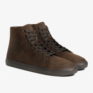 Thursday Boots Premier Hoge Sneakers Heren Bruin | QFT3172PE