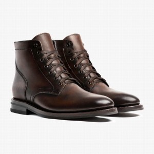 Thursday Boots President Veterlaarzen Heren Zwart Koffie | MJD9598EC