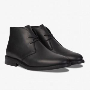 Thursday Boots Scout Chukka Laarzen Heren Zwart | AVX6053ZV