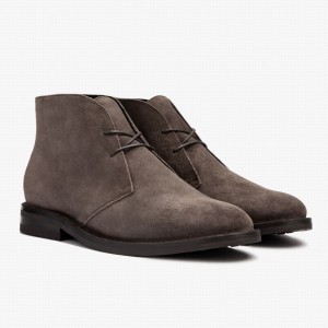 Thursday Boots Scout Chukka Laarzen Heren Grijs | LHQ6082GG