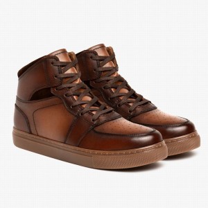 Thursday Boots Showtime Hoge Sneakers Heren Brandy | XMG3951EU