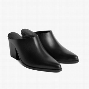 Thursday Boots Summer Mules Dames Zwart | XRI658DG