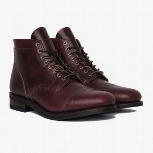 Thursday Boots Vanguard Veterlaarzen Heren Rood Bruin | CUV3790AY