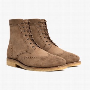 Thursday Boots Wingtip Veterlaarzen Heren Bruin | GPF9443CB