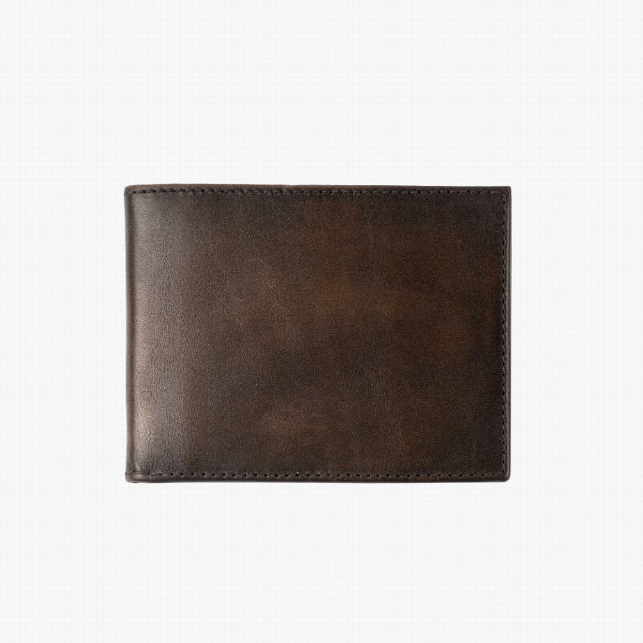 Thursday Boots Bifold Portefeuille Heren Zwart Koffie | VRY4668TE