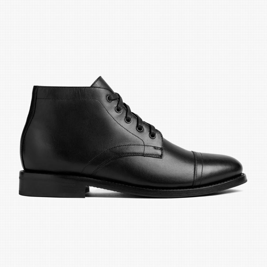 Thursday Boots Cadet Chukka Laarzen Heren Zwart | CJE954NT