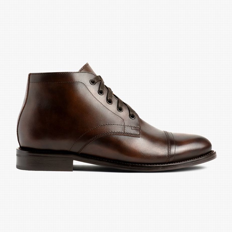 Thursday Boots Cadet Chukka Laarzen Heren Koffie | YQR323US