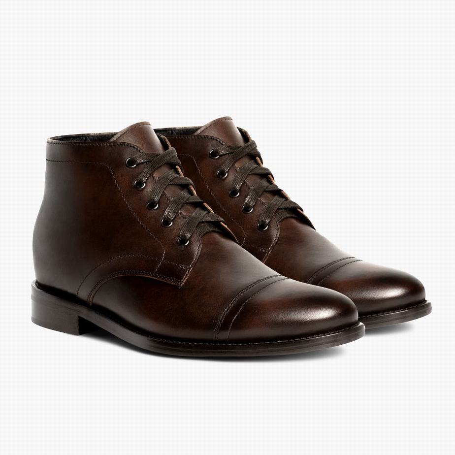 Thursday Boots Cadet Chukka Laarzen Heren Koffie | YQR323US