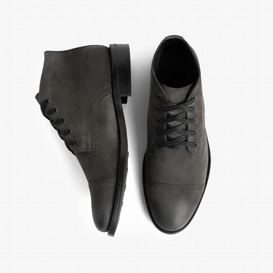 Thursday Boots Cadet Veterlaarzen Heren Grijs | GAP1688PR