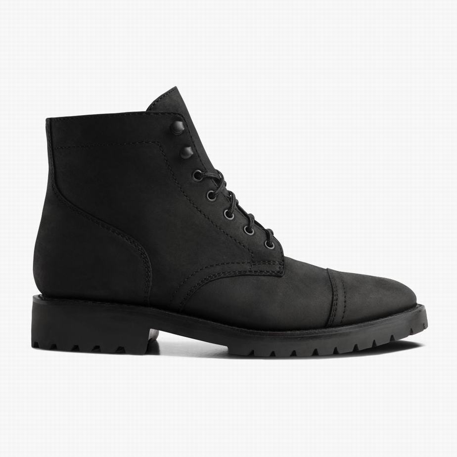 Thursday Boots Captain StormKing® Veterlaarzen Heren Zwart | KGD4664YQ