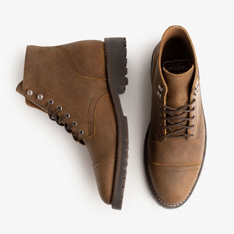 Thursday Boots Captain StormKing® Veterlaarzen Heren Bruin | ZGQ4059QJ