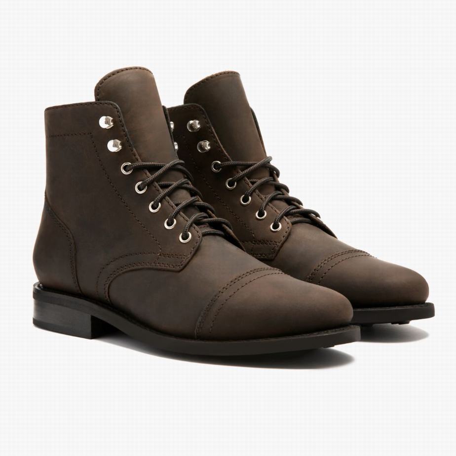 Thursday Boots Captain Veterlaarzen Dames Bruin | IPI1336HS