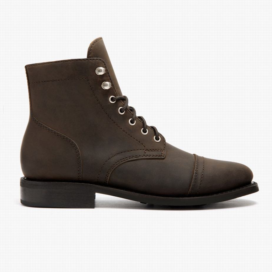 Thursday Boots Captain Veterlaarzen Dames Bruin | IPI1336HS