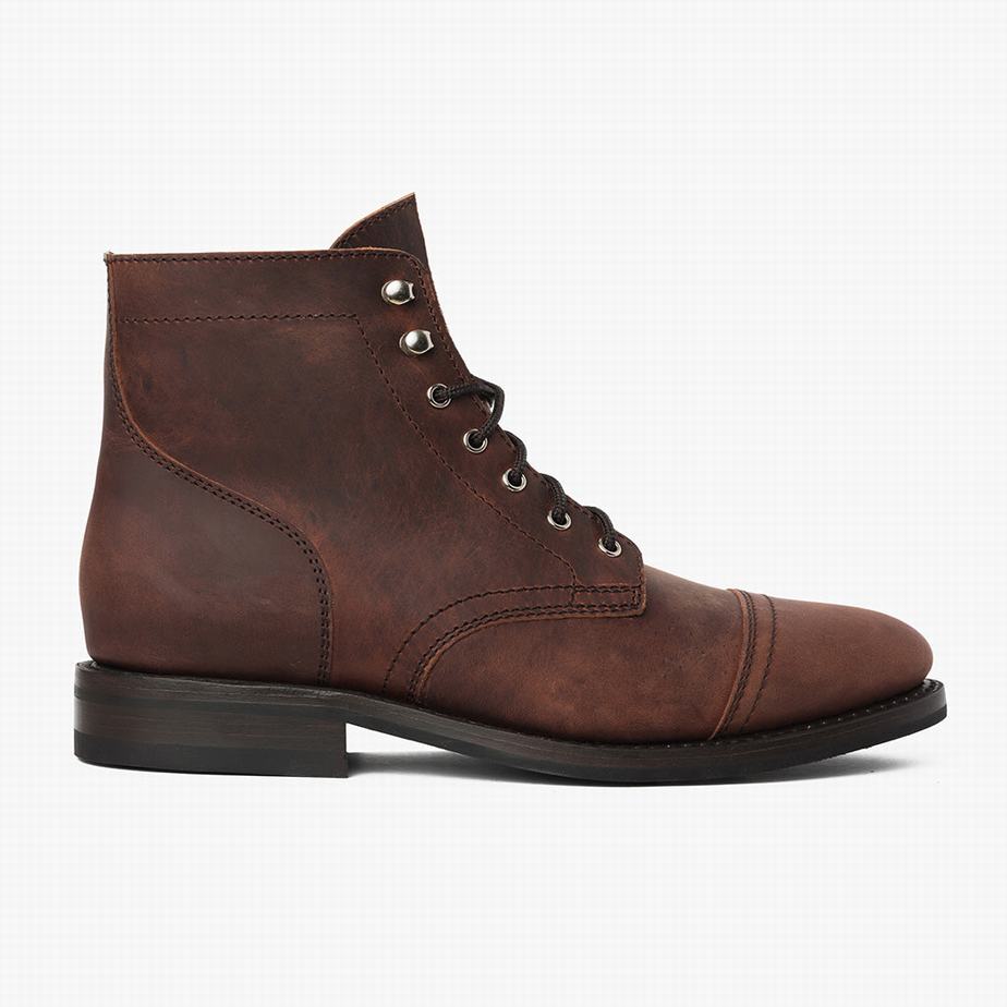 Thursday Boots Captain Veterlaarzen Heren Chocola | ZEN2578JW