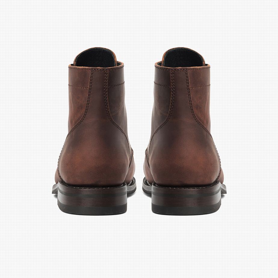 Thursday Boots Captain Veterlaarzen Heren Chocola | ZEN2578JW