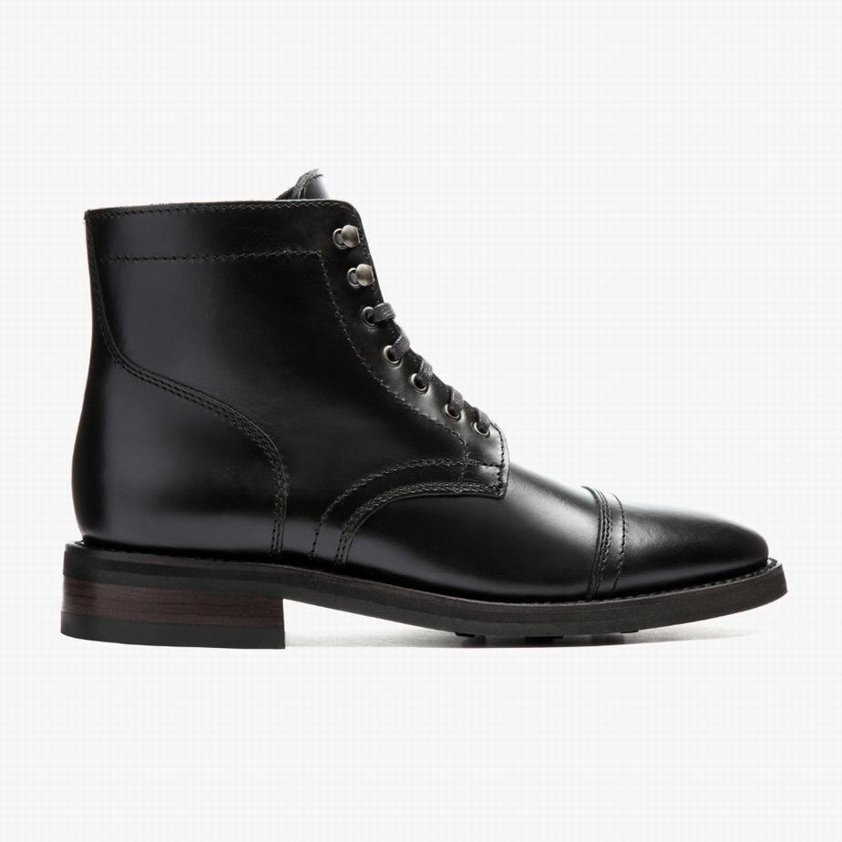 Thursday Boots Captain Veterlaarzen Heren Zwart | MGM8591CH