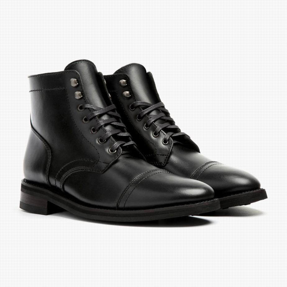 Thursday Boots Captain Veterlaarzen Heren Zwart | MGM8591CH