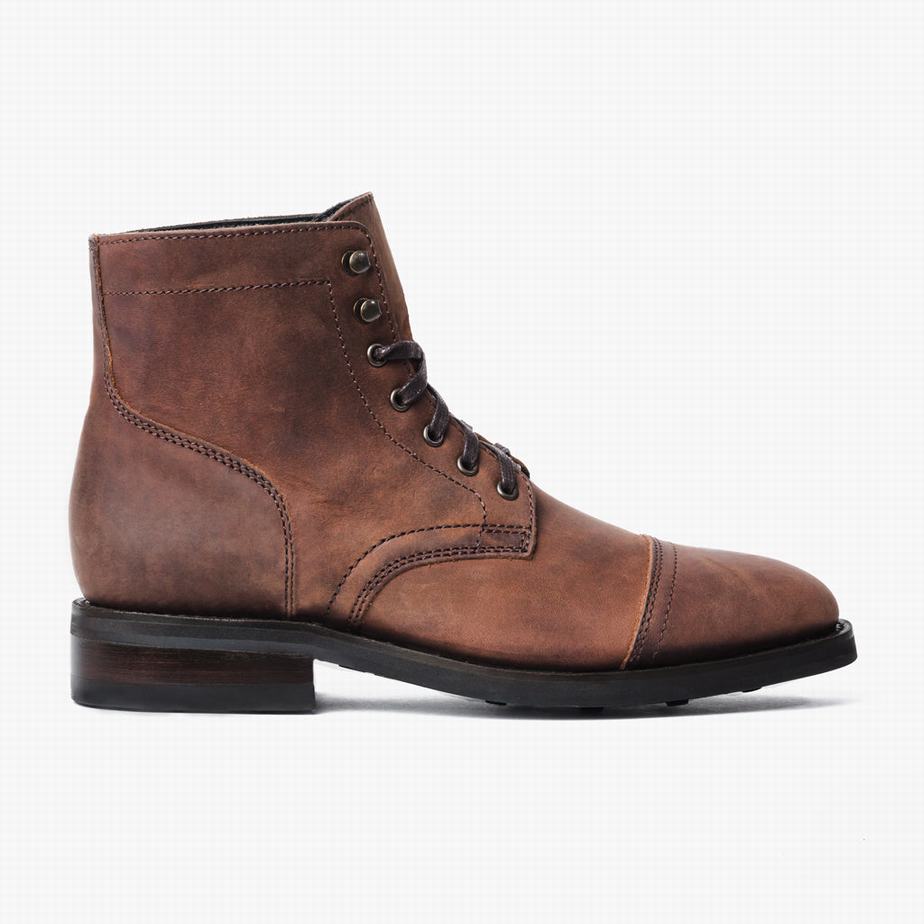 Thursday Boots Captain Veterlaarzen Heren Chocola | KMM7898XQ