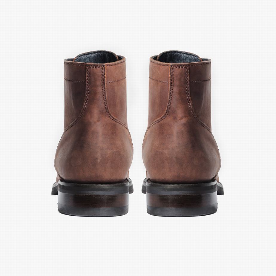 Thursday Boots Captain Veterlaarzen Heren Chocola | KMM7898XQ