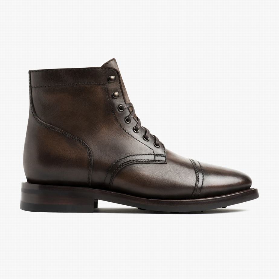 Thursday Boots Captain Veterlaarzen Heren Koffie | QKI838XA