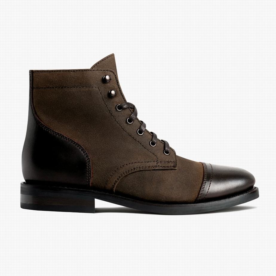 Thursday Boots Captain Veterlaarzen Heren Koffie | VHG3365YX