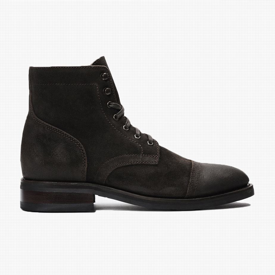 Thursday Boots Captain Veterlaarzen Heren Donkerolijfgroen | VLU663WL