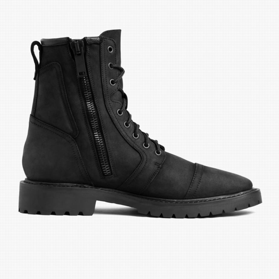 Thursday Boots Casa Moto Veterlaarzen Heren Zwart | APY291HB