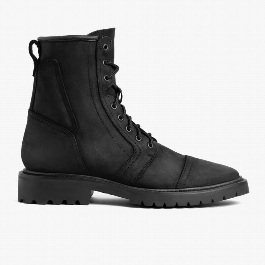 Thursday Boots Casa Moto Veterlaarzen Heren Zwart | APY291HB