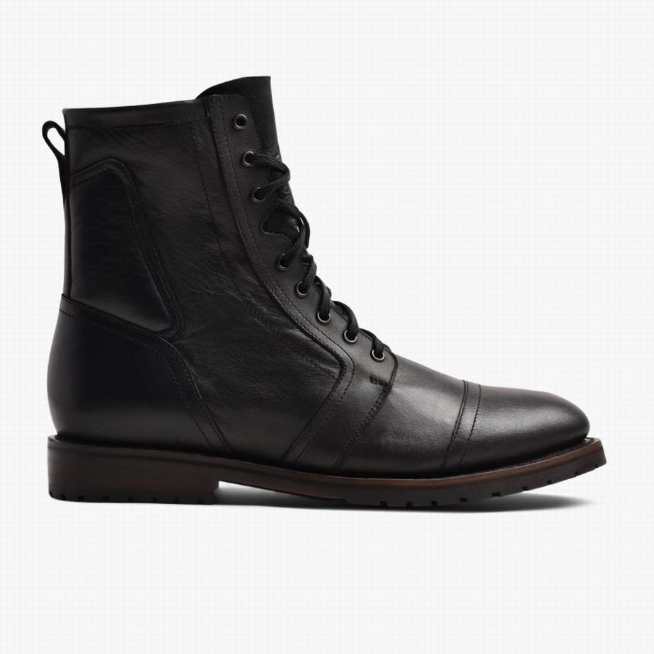 Thursday Boots Casa Moto Veterlaarzen Heren Zwart | OLH2934BF