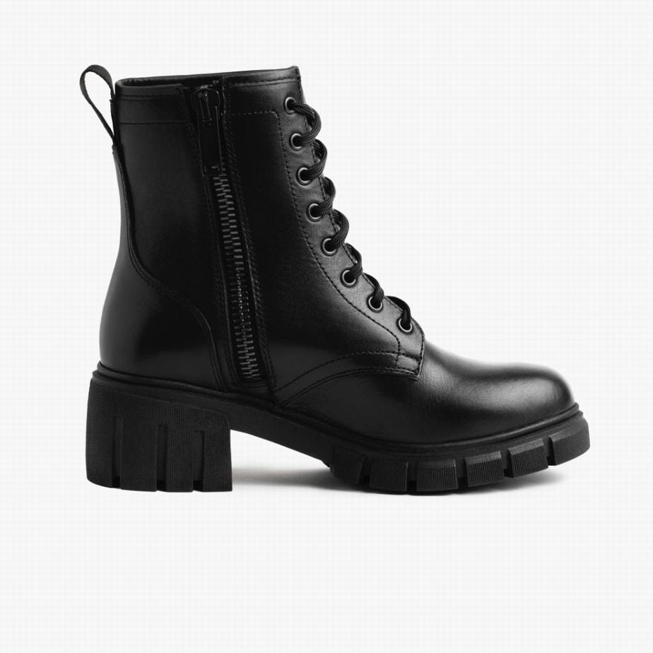 Thursday Boots Coda Veterlaarzen Dames Zwart | BKJ6743CW