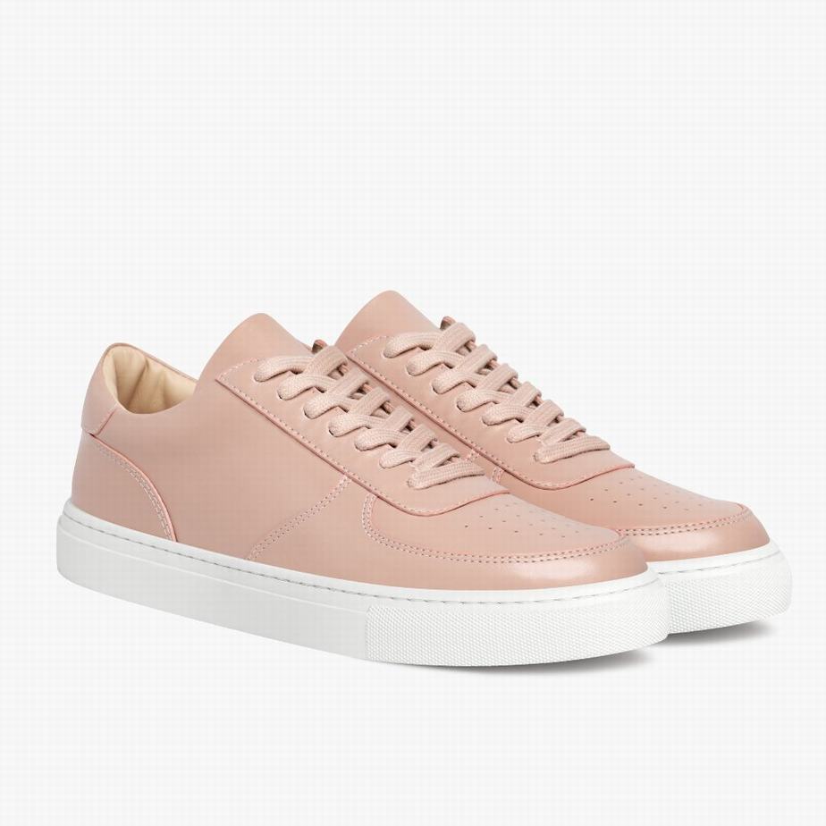 Thursday Boots Court Lage Sneakers Dames Roze | QRZ6256KS