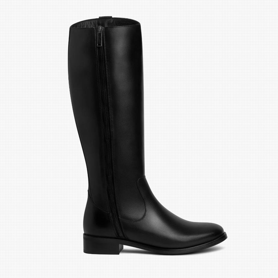 Thursday Boots Crown Rijlaarzen Dames Zwart | DCN344FA