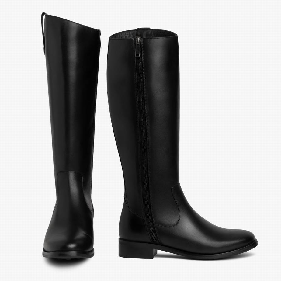 Thursday Boots Crown Rijlaarzen Dames Zwart | DCN344FA