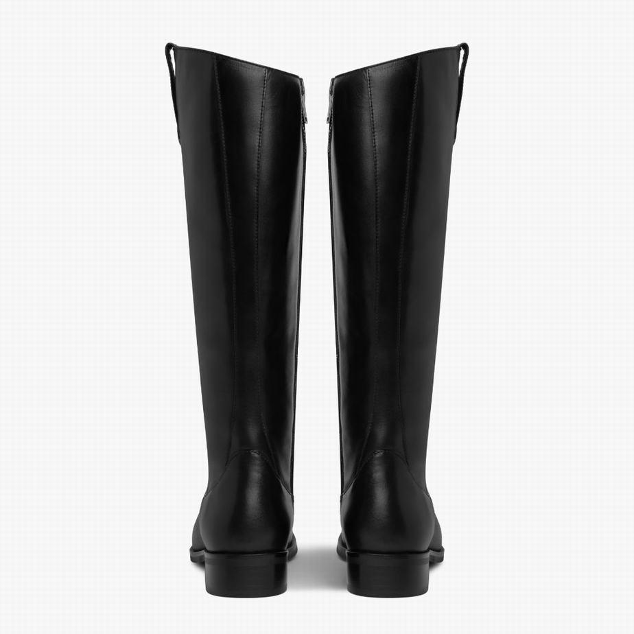 Thursday Boots Crown Rijlaarzen Dames Zwart | DCN344FA