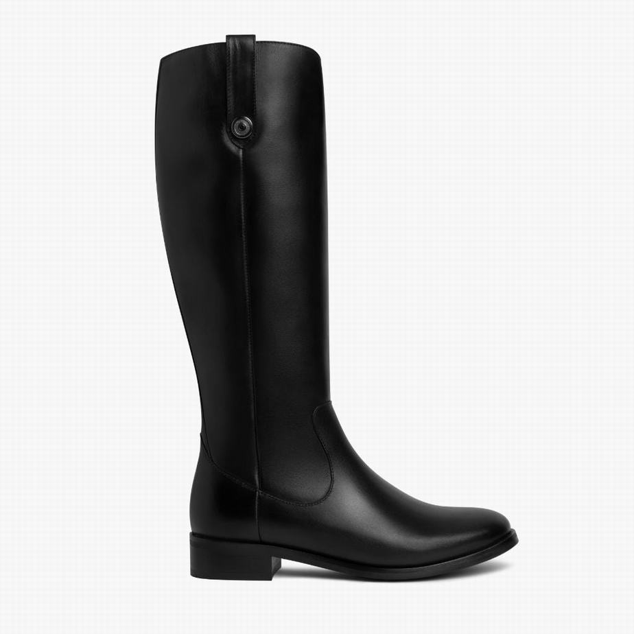 Thursday Boots Crown Rijlaarzen Dames Zwart | DCN344FA