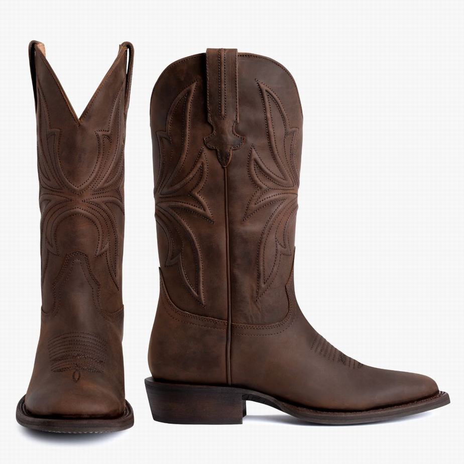 Thursday Boots Desperado Western Laarzen Heren Chocola | BKX8945ZT