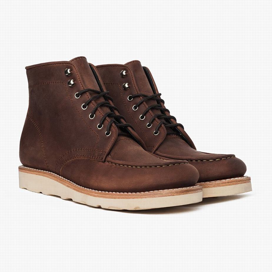 Thursday Boots Diplomat Veterlaarzen Heren Chocola | XYQ6217JR