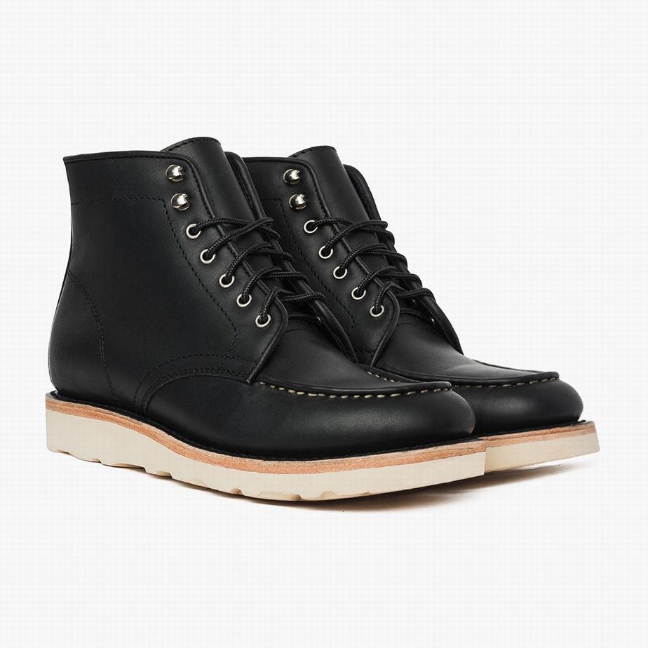 Thursday Boots Diplomat Veterlaarzen Heren Zwart | THX511NB